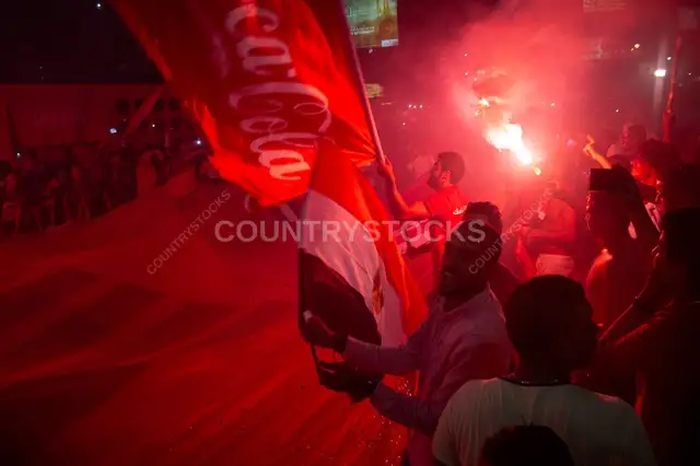 احتفالات التأهل لكأس العالم في المهندسين، القاهرة