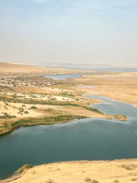 البحيرة المسحورة من أعلى، الفيوم