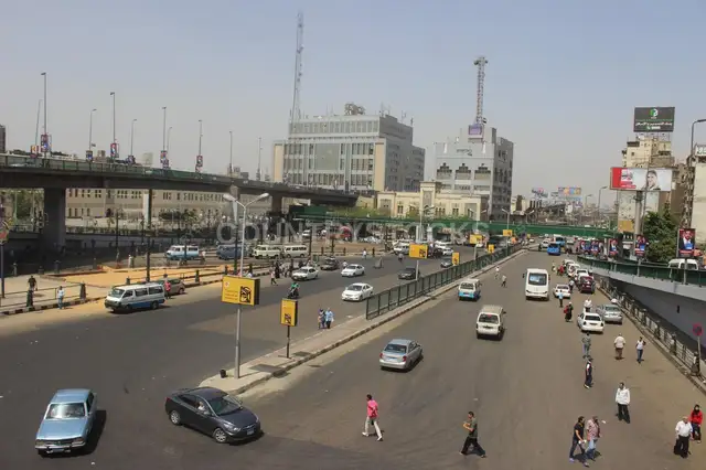 زحمة ميدان رمسيس بالقاهرة 2014 – منظر المدينة