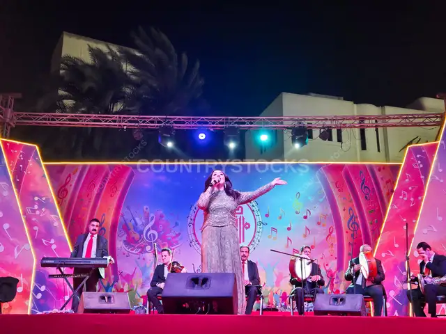 Live Music Concert at Cairo Opera House Outdoor Stage