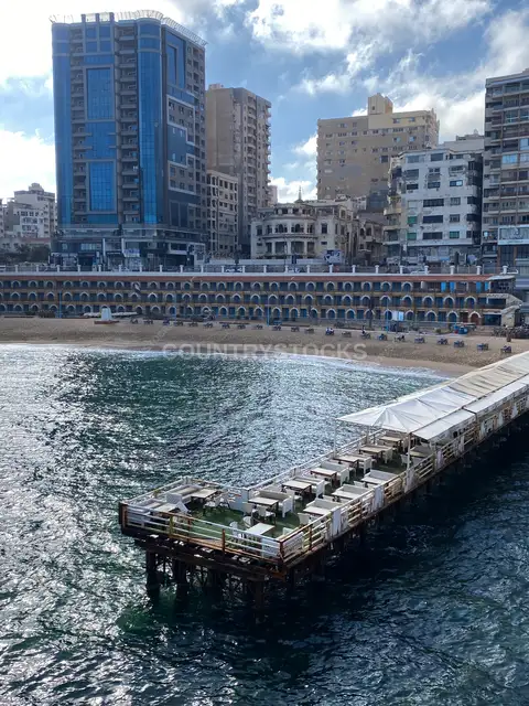رصيف شاطئ ستانلي والواجهة البحرية، الإسكندرية