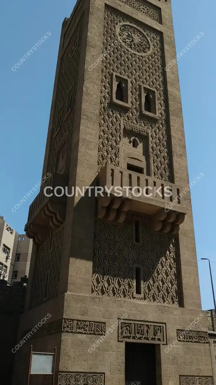 Clock Tower, Prince Mohamed Ali Palace, Manial Cairo