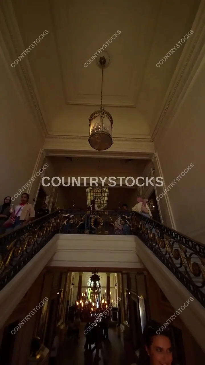 Aisha Fahmy Palace Grand Staircase Interior, Zamalek Cairo