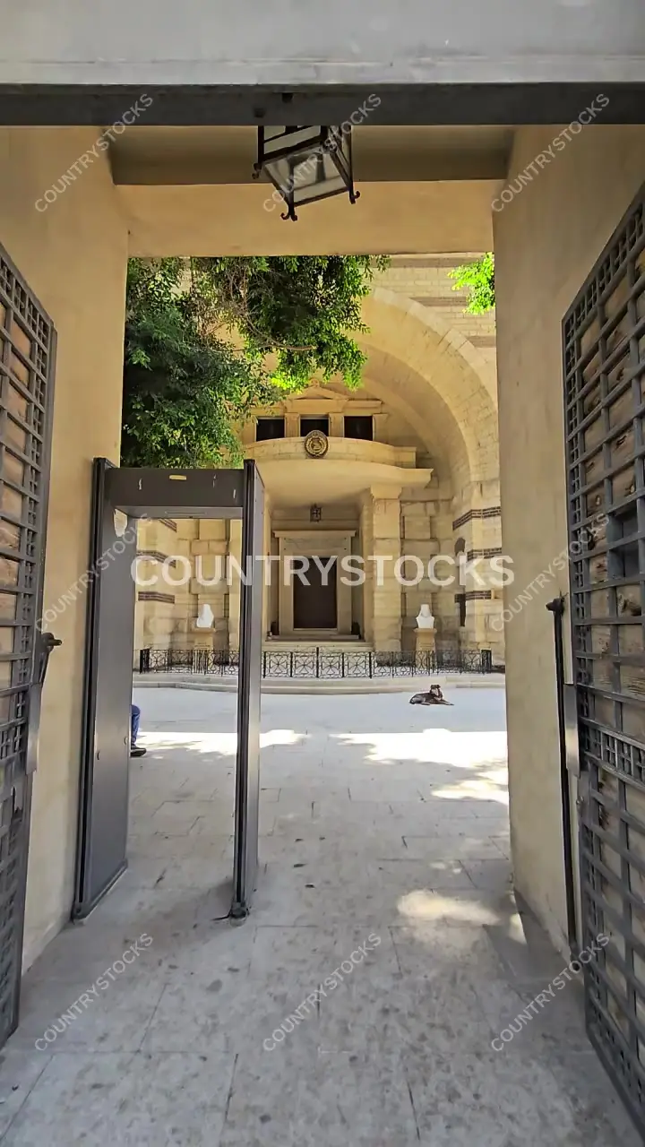 Saint George Church Entrance, Mar Girgis Cairo