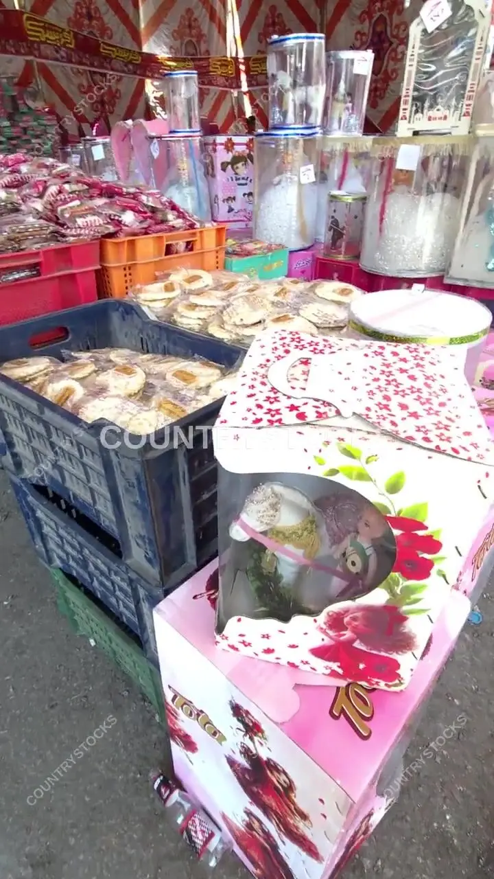 Moulid Al-Nabi Sweets Stall, Al-Abbasiya Cairo