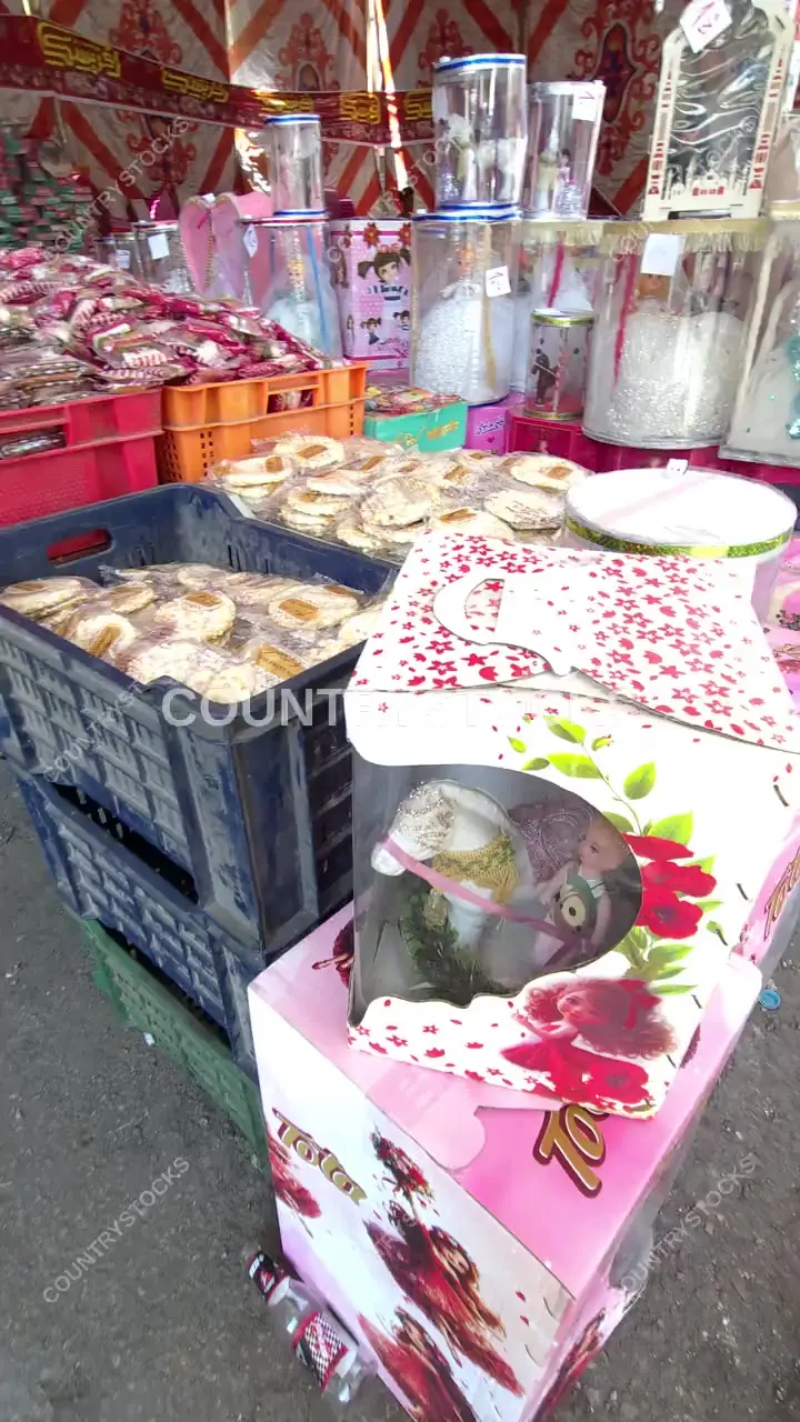 Moulid Al-Nabi Sweets Stall, Al-Abbasiya Cairo
