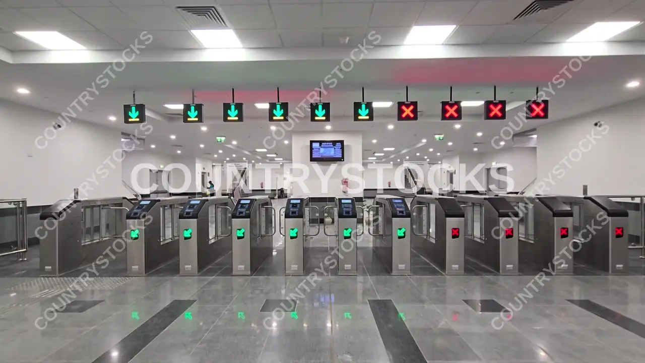 Monorail Ticket Gate Station, New Administrative Capital