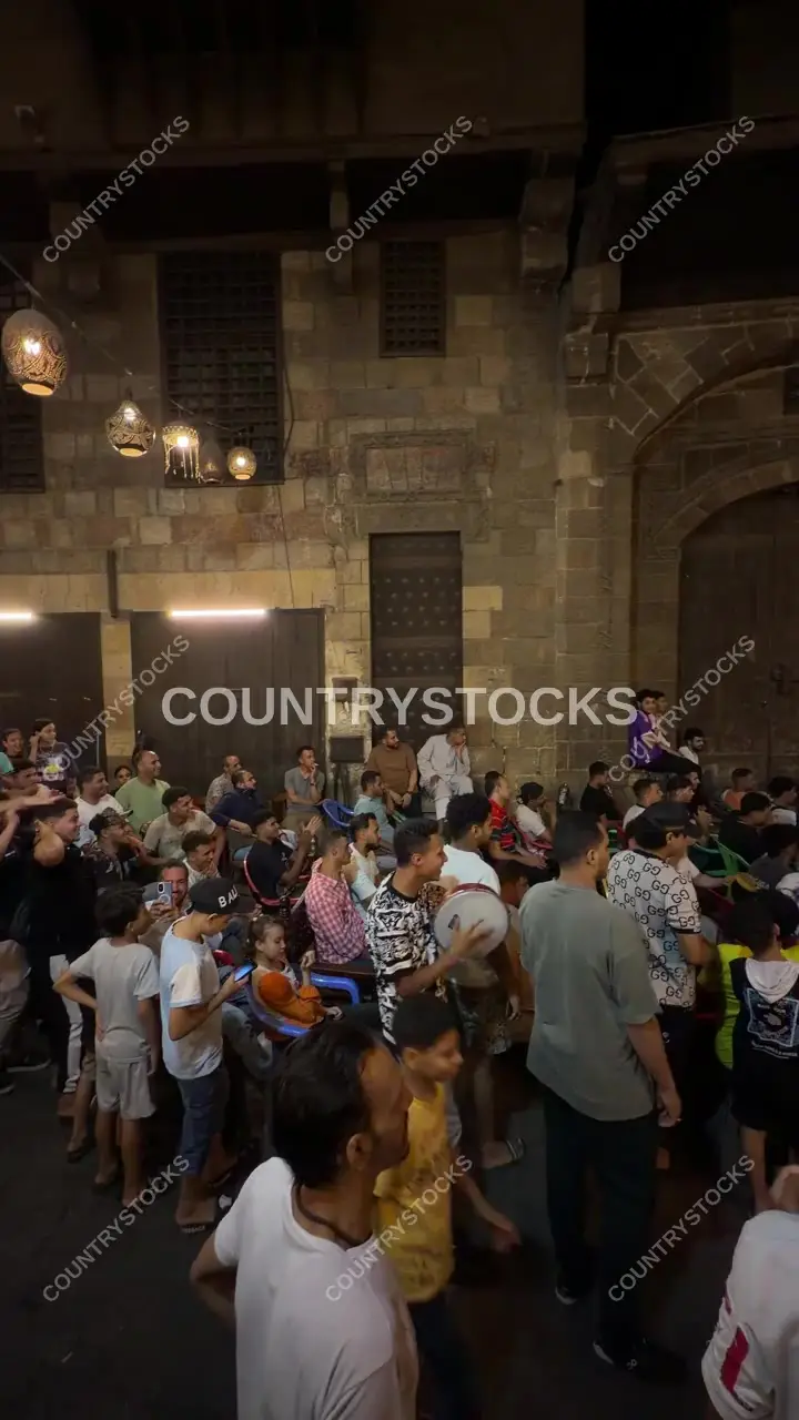 Football Gathering, Al-Gamaliya Historic District Cairo