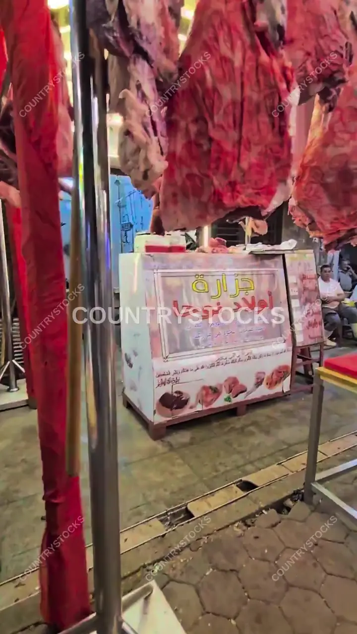 Butcher Shop Preparations Before Eid al-Adha