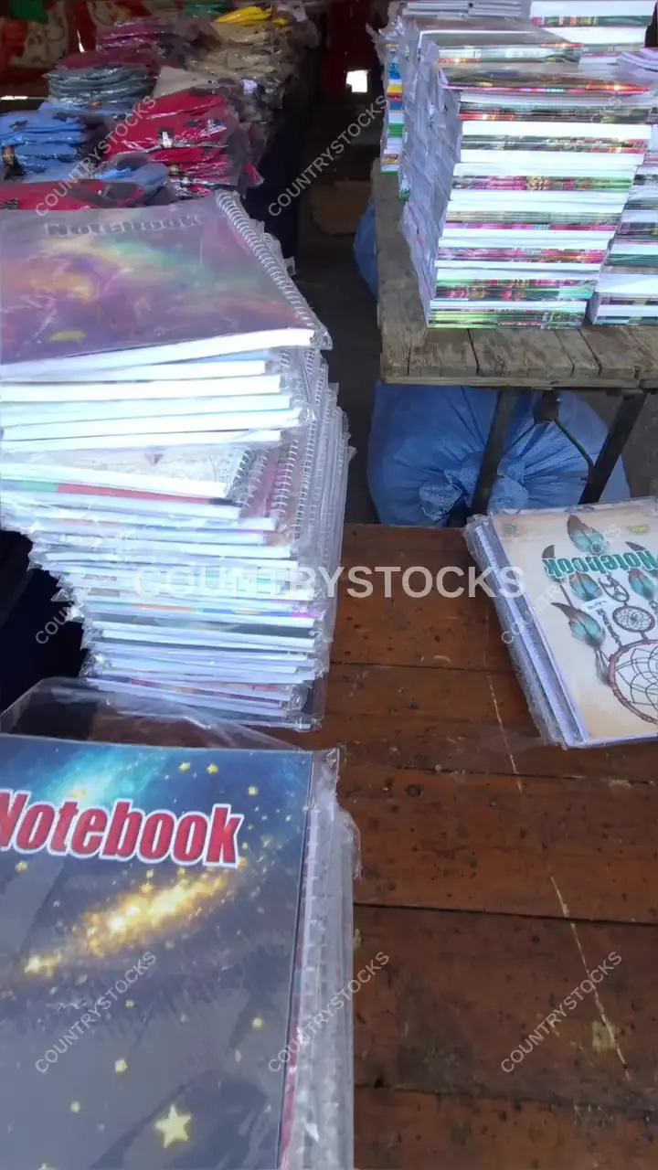 School Notebooks Street Stall, Al-Abbaseya Cairo