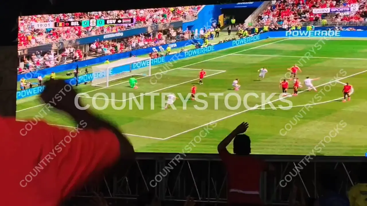 Eruption of Joy as Egypt Scores Against Belgium at FIFA World Cup 2026