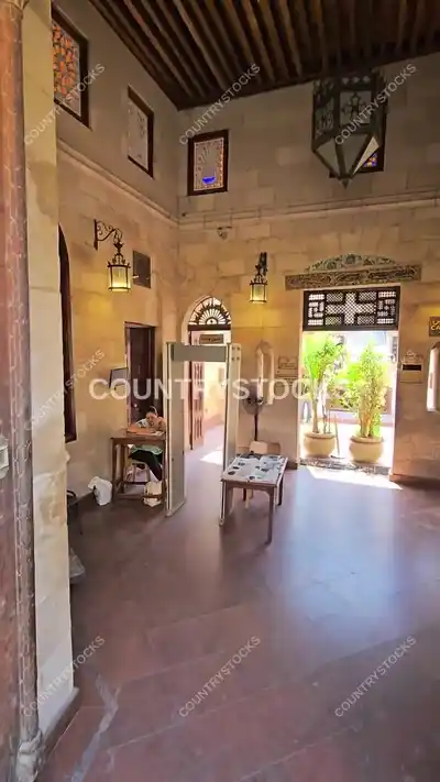 Hanging Church Interior Entrance Hall, Old Cairo