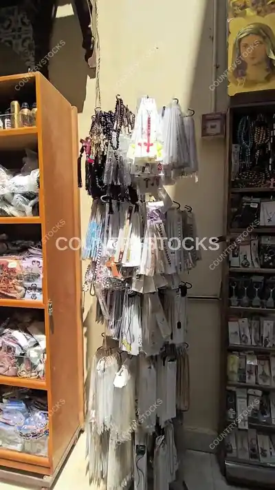 Religious Souvenirs Shop, Hanging Church Mar Girgis Cairo