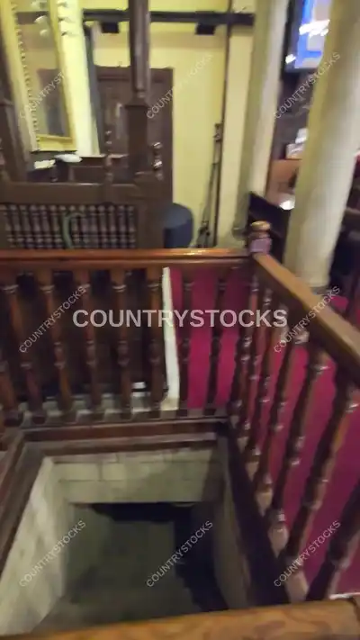 Wooden Staircase Interior, Hanging Church Cairo